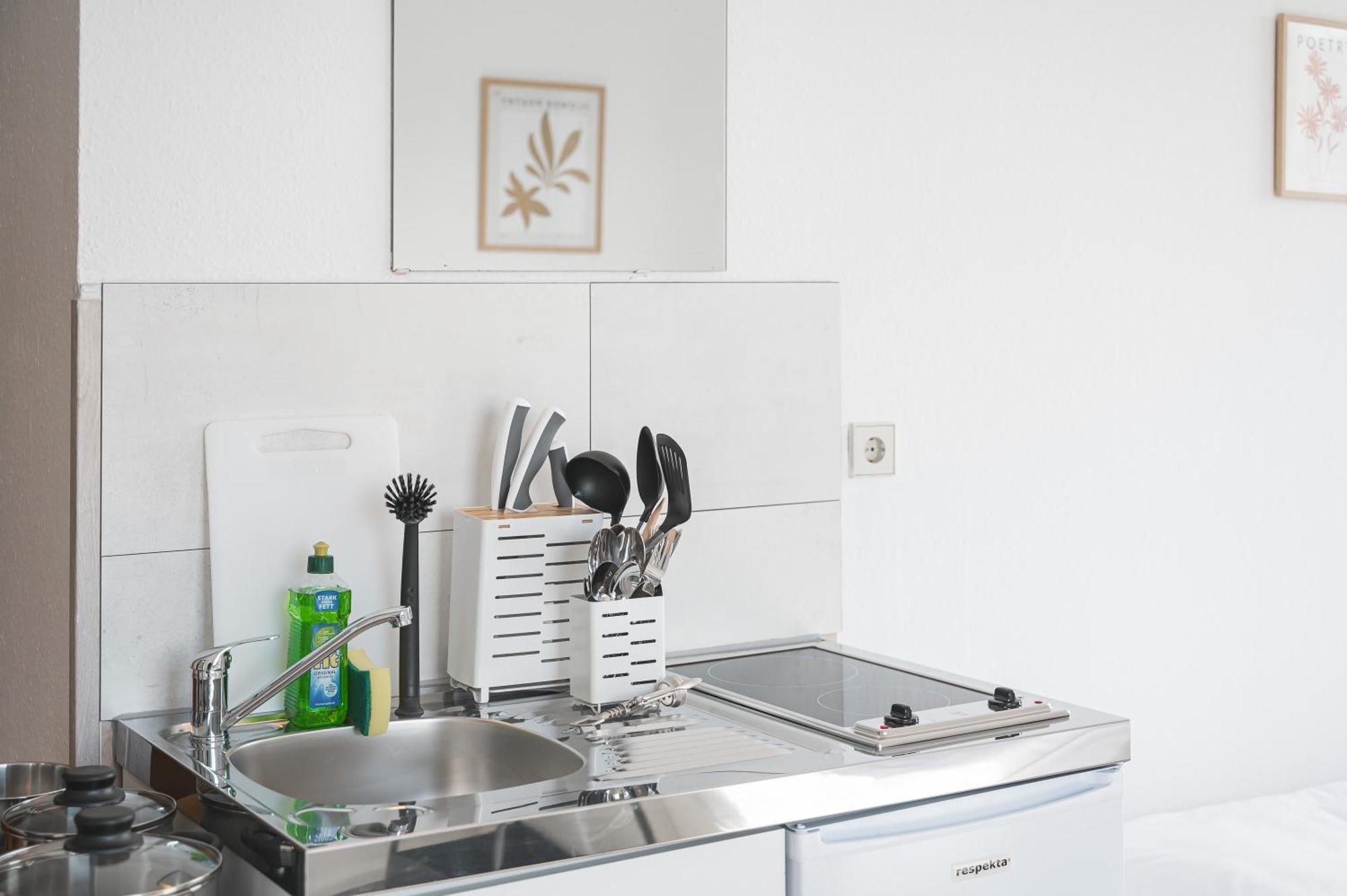 Home2Stay Apartmenthaus Heilbronn City Kitchen Parking Highspeed Wifi Washroom Exteriér fotografie